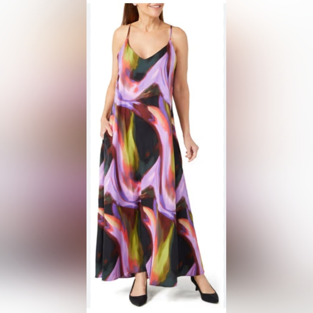 Nicole Miller  Multicolor Maxi Dress
